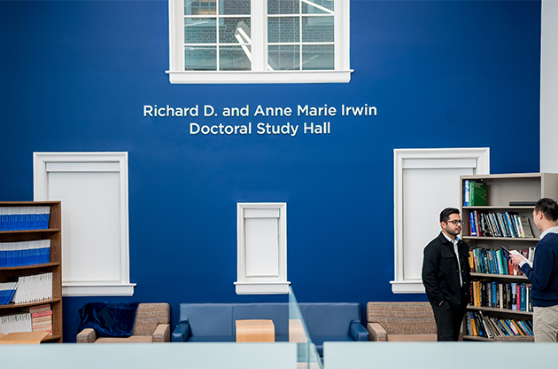 Finance PhD Students in Doctoral Building Finance PhD Students in Doctoral Building